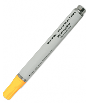 MARCADOR PUNTA DE FIELTRO AMARILLO