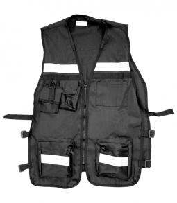 Chaleco Tipo Brigadista Negro