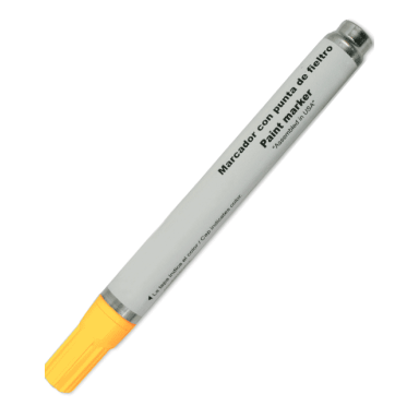 MARCADOR PUNTA DE FIELTRO AMARILLO