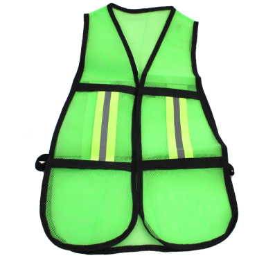 CHALECO SEGURIDAD PUNTO ABIERTO VERDE