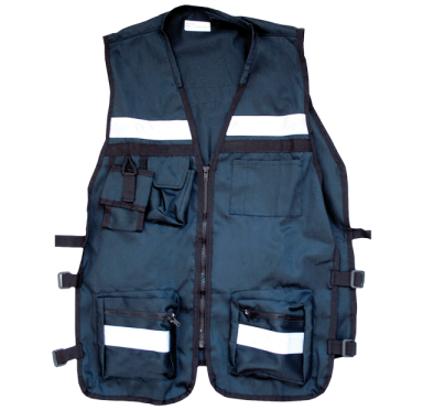 CHALECO BRIGADISTA AZUL