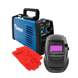 KIT INFRA INVERSORA ARCTRON 130 + CARETA + GUANTES