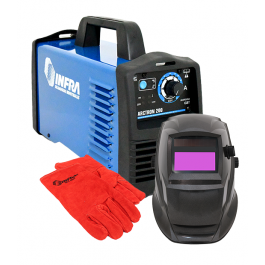 KIT INFRA INVERSORA ARCTRON 200 + CARETA + GUANTES