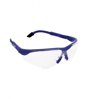 Lentes Exor Transparente Marco Azul