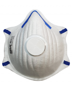 MASCARILLA DESECHABLE CONTRA PARTÍCULAS NO TÓXICAS Y POLVOS CON VÁLVULA DE EXHALACIÓN