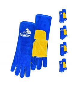 GUANTE PARA SOLDADURA MIG CON REFUERZO (PAQUETE DE 10 PARES )