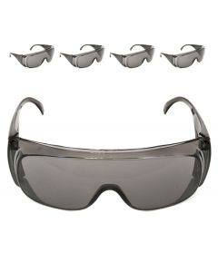 LENTES DE SEGURIDAD MICA GRIS VISION 180 (PAQUETE DE 10 PIEZAS)