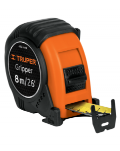 FLEXÓMETRO GRIPPER CONTRA IMPACTO 8 M CINTA 25 MM