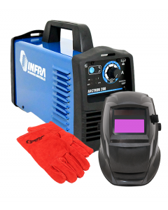 KIT INFRA INVERSORA ARCTRON 200 + CARETA + GUANTES