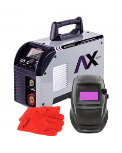 KIT INVERSORA AX TECH 202 LCD + CARETA + GUANTES