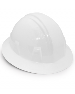 CASCO ALA ANCHA AJUSTE MATRACA BLANCO